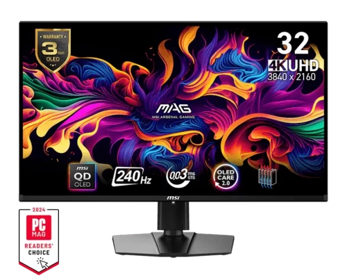 Монитор MSI MAG 321UPX QD-OLED 31.5" 4K QD OLED 240Hz (MAG 321UPX QD-OLED) — купить в Казахстане | neom.kz