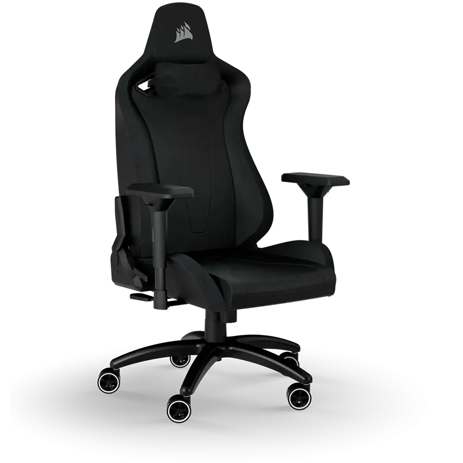 CORSAIR TC200 Leatherette Gaming Chair, Standard Fit - Black – купить недорого с доставкой по Алматы и Казахстану