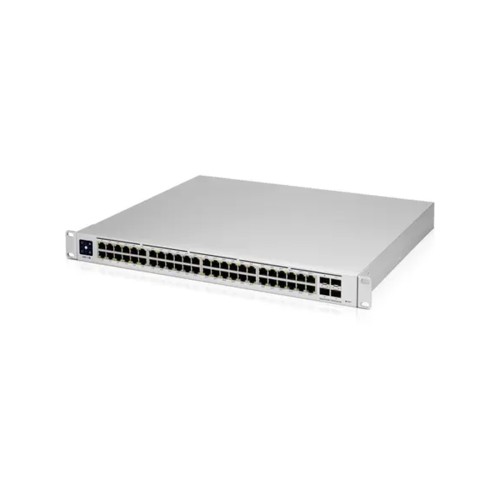 Коммутатор Ubiquiti USW-Pro-48-POE, 48 портов 1 Гбит/с, 4×SFP+, PoE++, управляемый L3 — купить в Казахстане | neom.kz