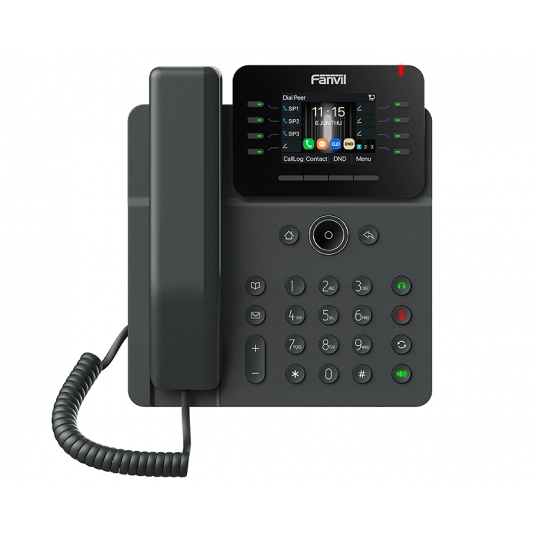 IP-телефон Fanvil V62G, цветной экран, PoE (V62G (B)) – купить недорого с доставкой по Алматы и Казахстану