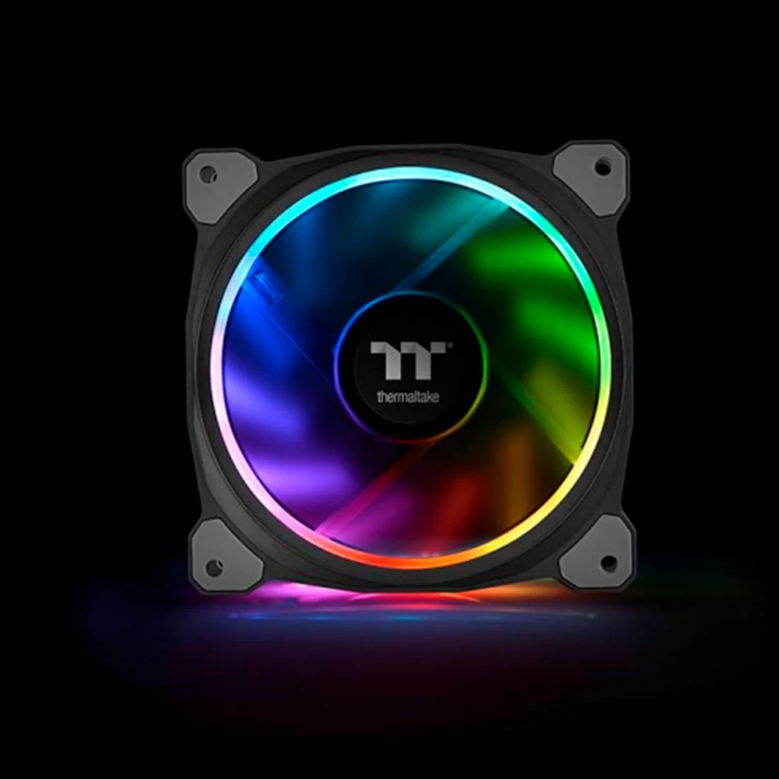 Кулер для компьютерного корпуса Thermaltake Riing Plus 14 RGB Radiator Fan TT Premium Edition (3-Fan – купить недорого с доставкой по Алматы и Казахстану