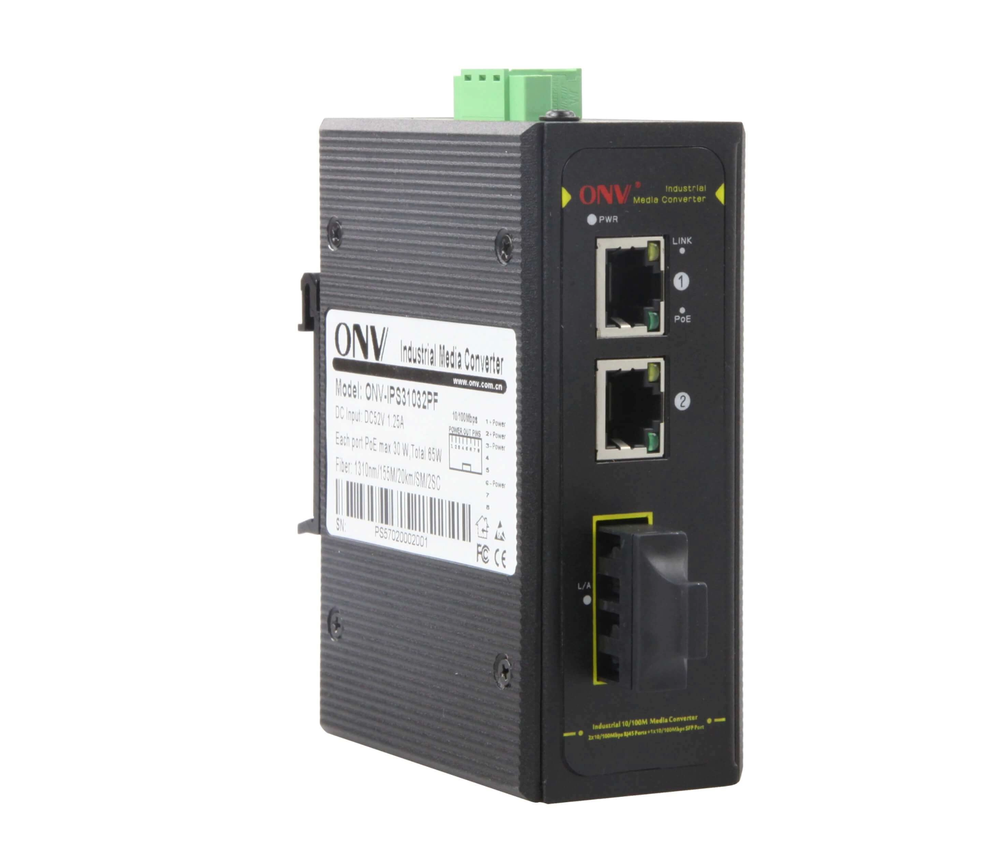 Коммутатор ONV IPS31032PS-S, PoE