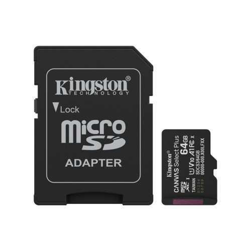 Карта памяти Kingston SDCS3/64GB Canvas Select Plus A1 U1 V10 64GB — купить в Казахстане | neom.kz