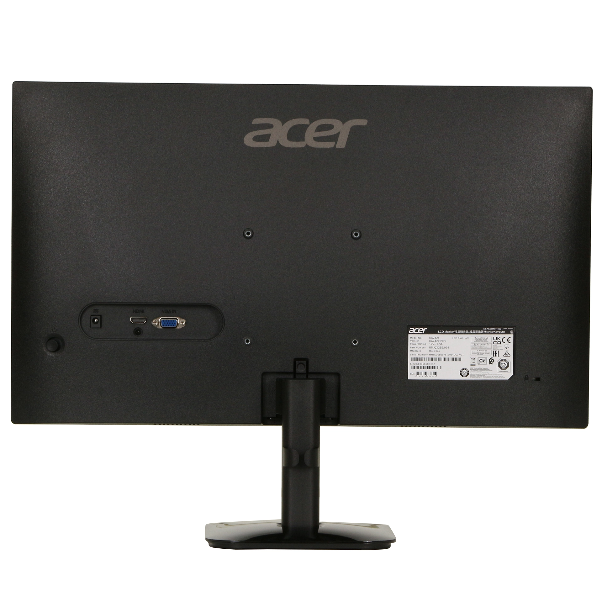 Монитор Acer KA242YP0bi 23.8" FHD VA (UM.QX2EE.034) – купить недорого с доставкой по Алматы и Казахстану фото 4