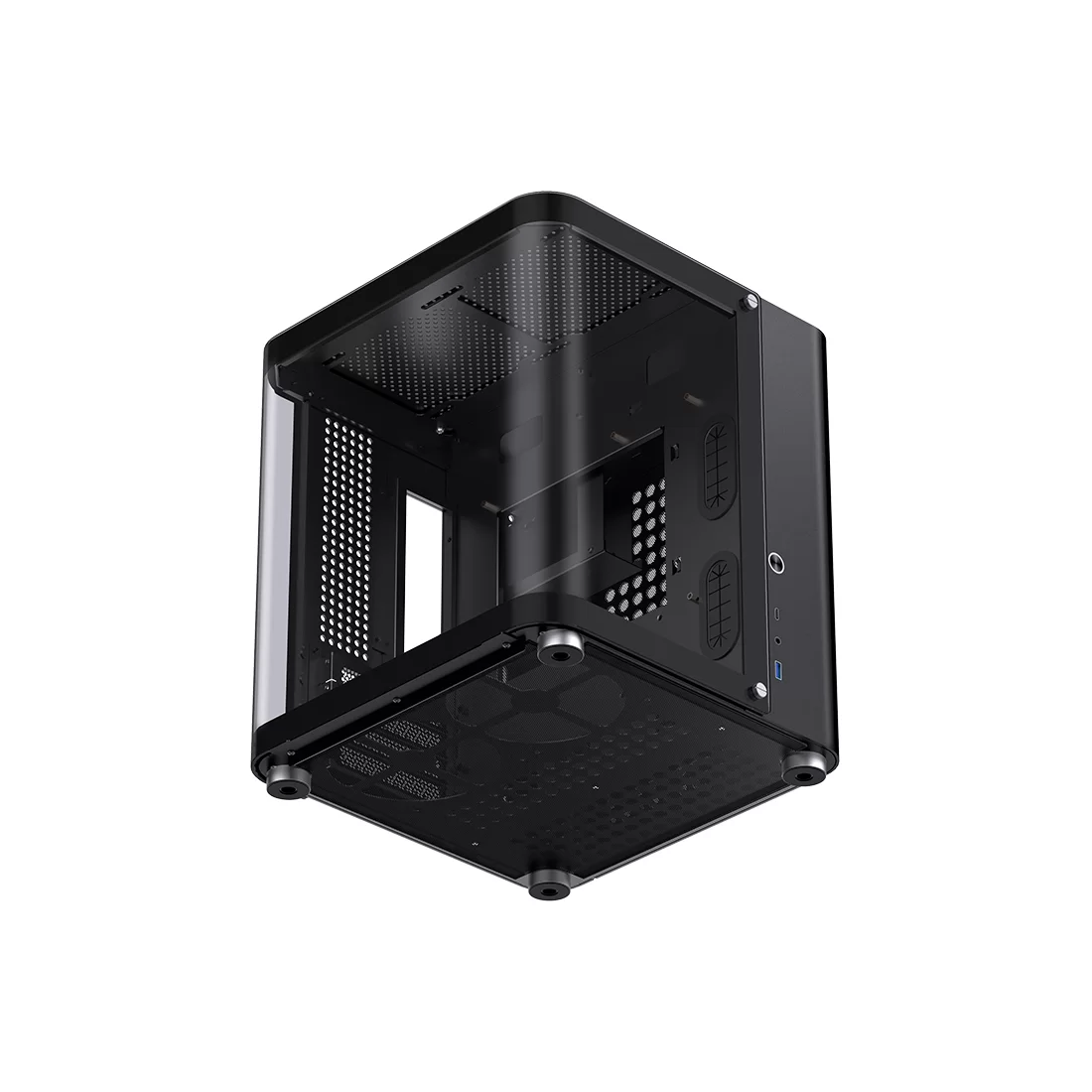 Компьютерный корпус Jonsbo TK-1 Black без Б/П фото 2