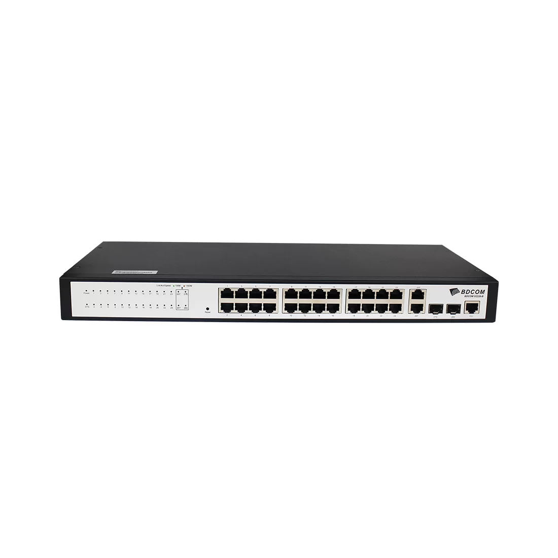Коммутатор BDCOM S2228-B, 26 портов 1 Гбит/с, 2×SFP, управляемый L2+ – купить недорого с доставкой по Алматы и Казахстану