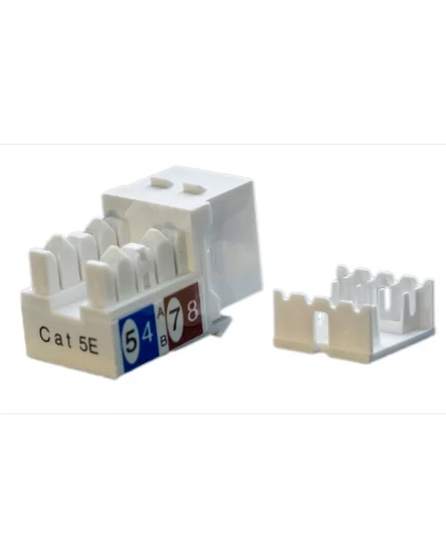 Модуль Keystone RJ-45 Hyperline KJ9-8P8C-C5e-90-WH, кат.5e, белый — купить в Казахстане | neom.kz