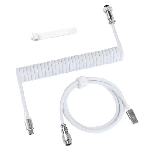 Кабель USB-C — USB-A Attack Shark C01Pro (C01Pro White) — купить в Казахстане | neom.kz