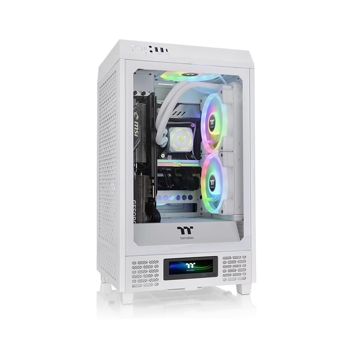 Панель LCD Thermaltake The Tower 200 Series Snow – купить недорого с доставкой по Алматы и Казахстану
