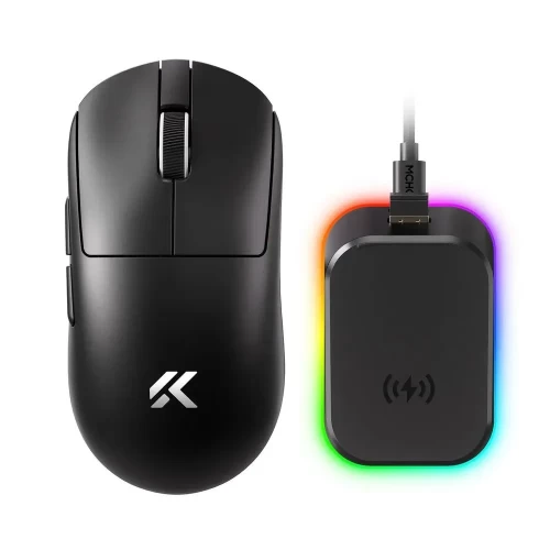 Мышь игровая беспроводная MCHOSE A7 V2 Ultra Plus, чёрная — купить в Казахстане | neom.kz