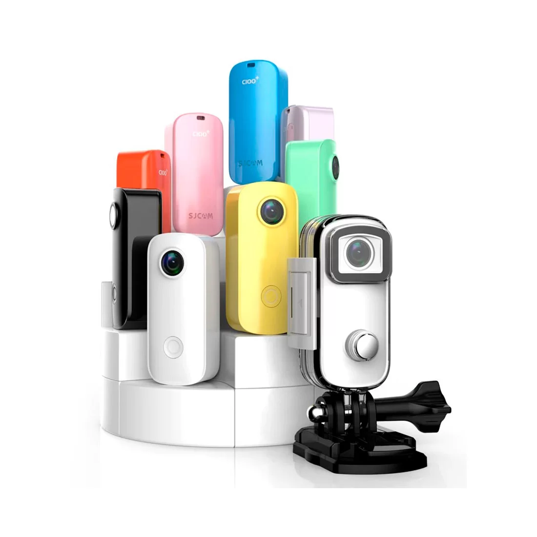 Экшн-камера SJCAM C100+ Orange – купить недорого с доставкой по Алматы и Казахстану