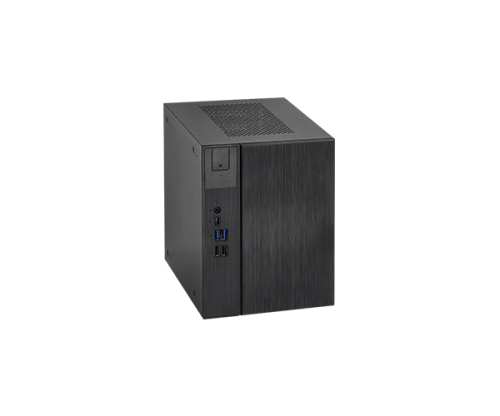 Мини-ПК ASRock DESKMEET B760/B/BB/BOX, S1700 4xDDR4 3xSATA RAID 2xM.2 1xVGA 1xHDMI 1xDP 4xUSB 1xLAN — купить в Казахстане | neom.kz