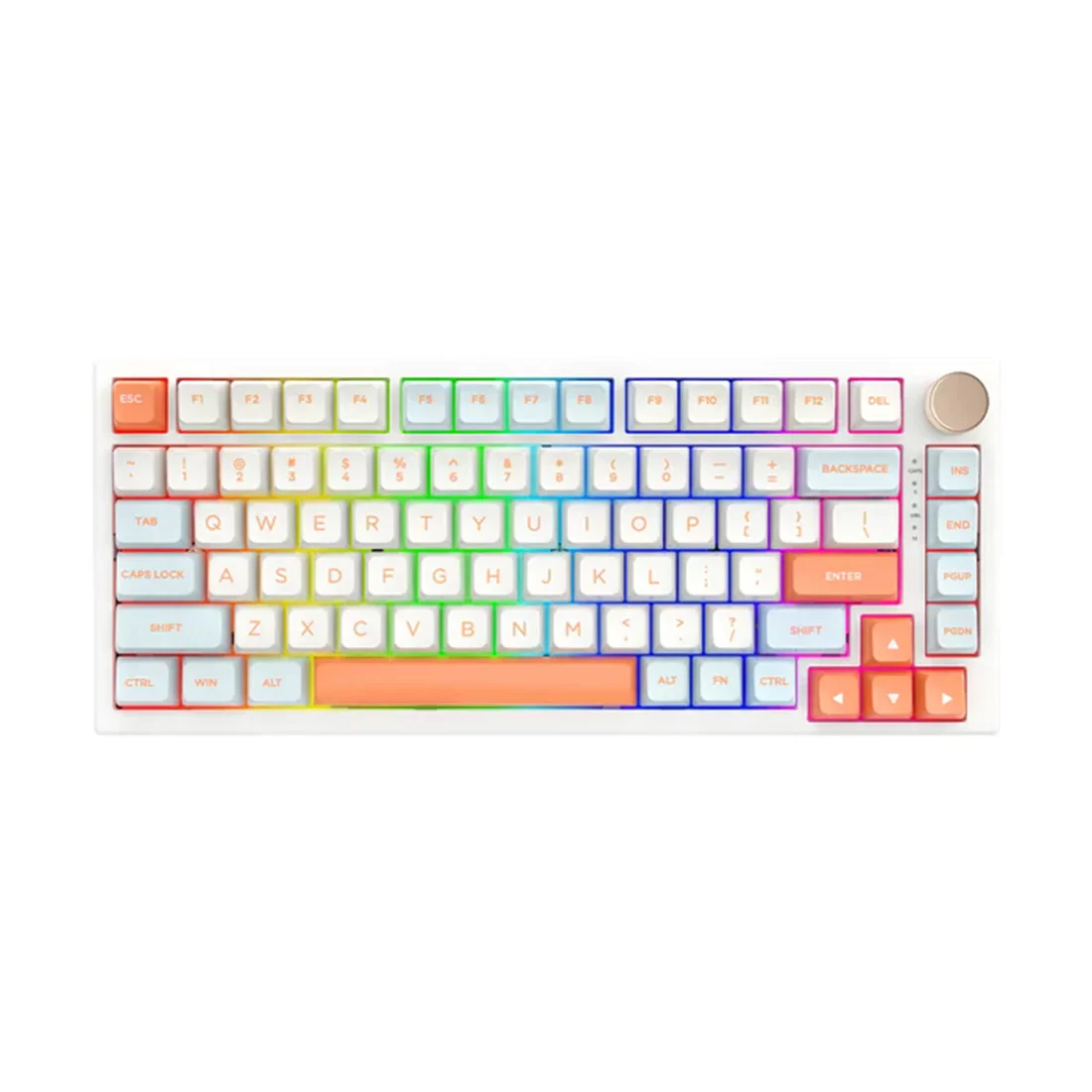 Клавиатура VGN N75RGB 30263 Jelly Orange Linear – купить недорого с доставкой по Алматы и Казахстану фото 2