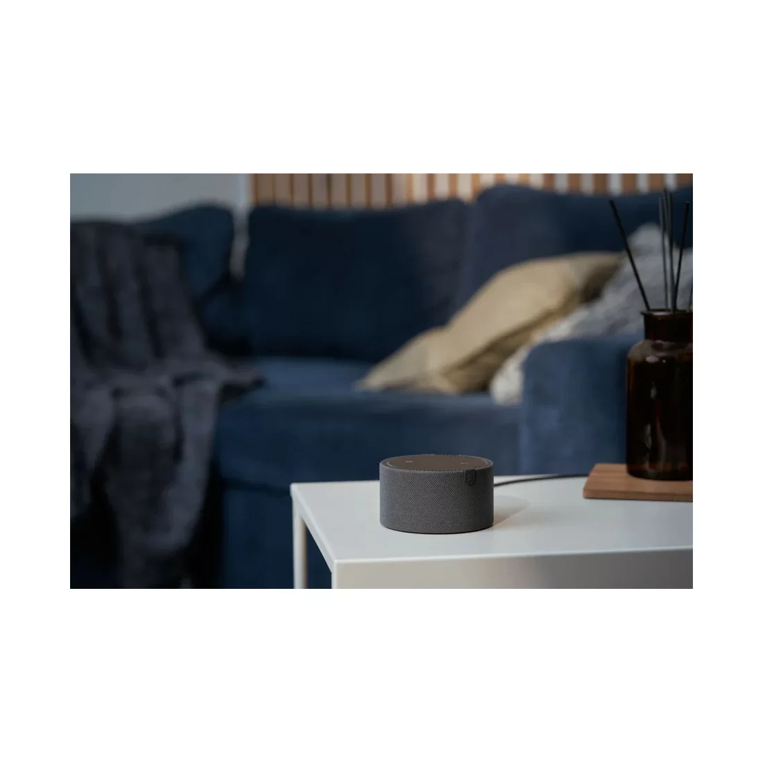 Умная колонка Яндекс Станция Мини без часов Черный оникс – купить недорого с доставкой по Алматы и Казахстану