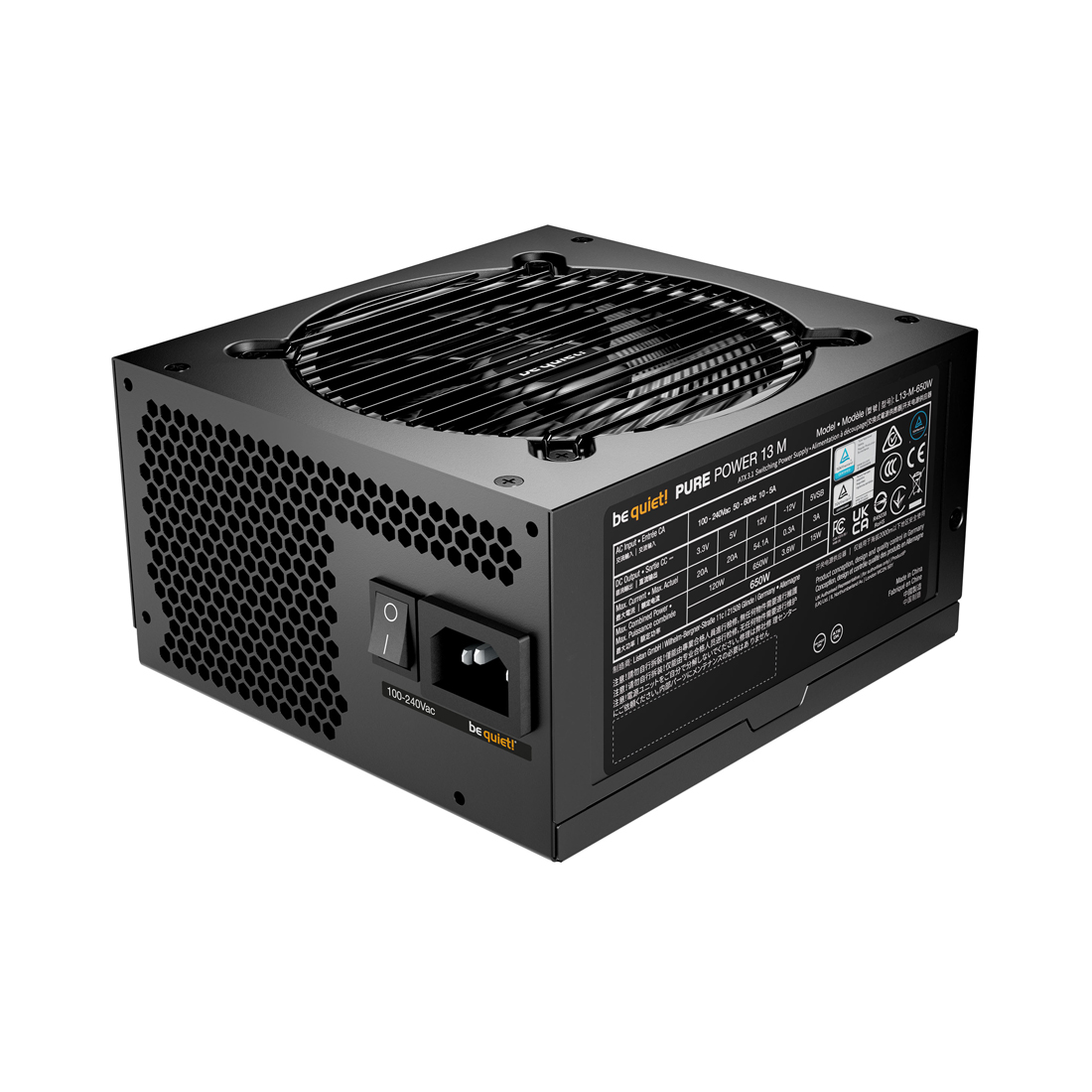 Блок питания Bequiet! Pure Power 13M 650W BP025EU – купить недорого с доставкой по Алматы и Казахстану фото 2