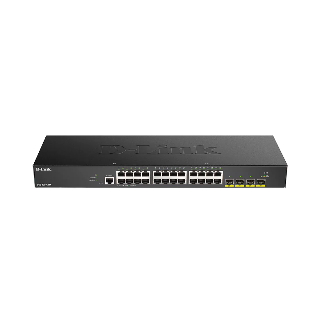 Коммутатор D-Link DGS-1250-28X/A1A, 24 порта 1 Гбит/с, 4×SFP, управляемый L2 – купить недорого с доставкой по Алматы и Казахстану фото 2