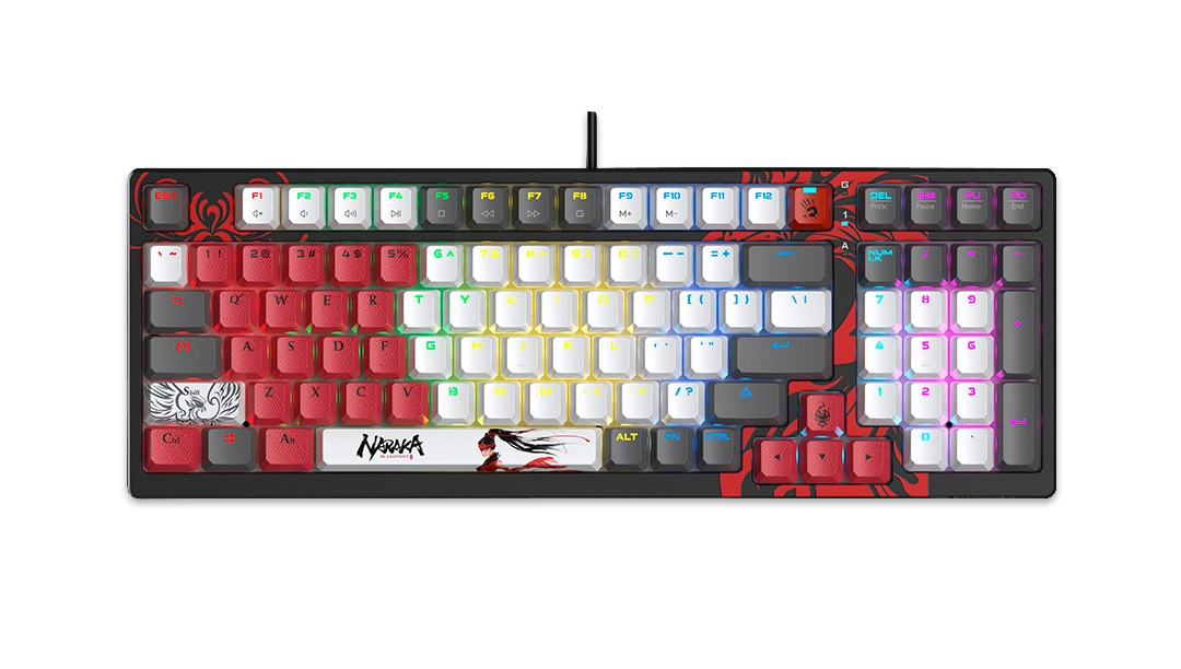 Клавиатура игровая механическая проводная A4Tech Bloody S98-Naraka