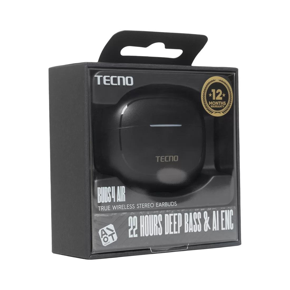 Наушники TECNO Buds 4 Air BD04 Air Black – купить недорого с доставкой по Алматы и Казахстану фото 3