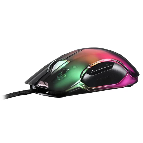 Мышь игровая проводная 2E MG345 RGB, 8 кнопок, 12800 dpi, прозрачная — купить в Казахстане | neom.kz