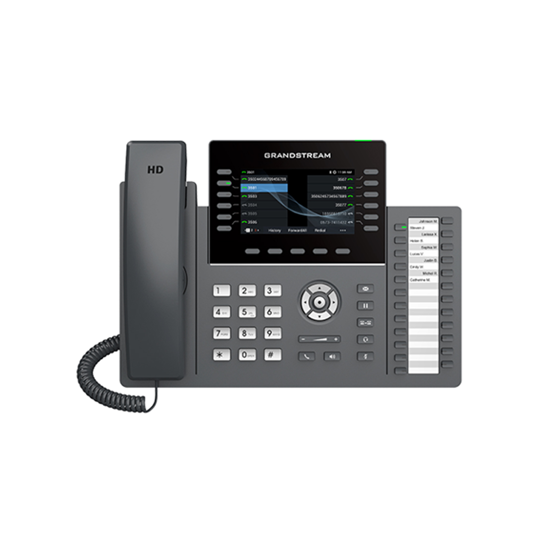 IP-телефон Grandstream GRP2636, цветной экран, PoE – купить недорого с доставкой по Алматы и Казахстану фото 2