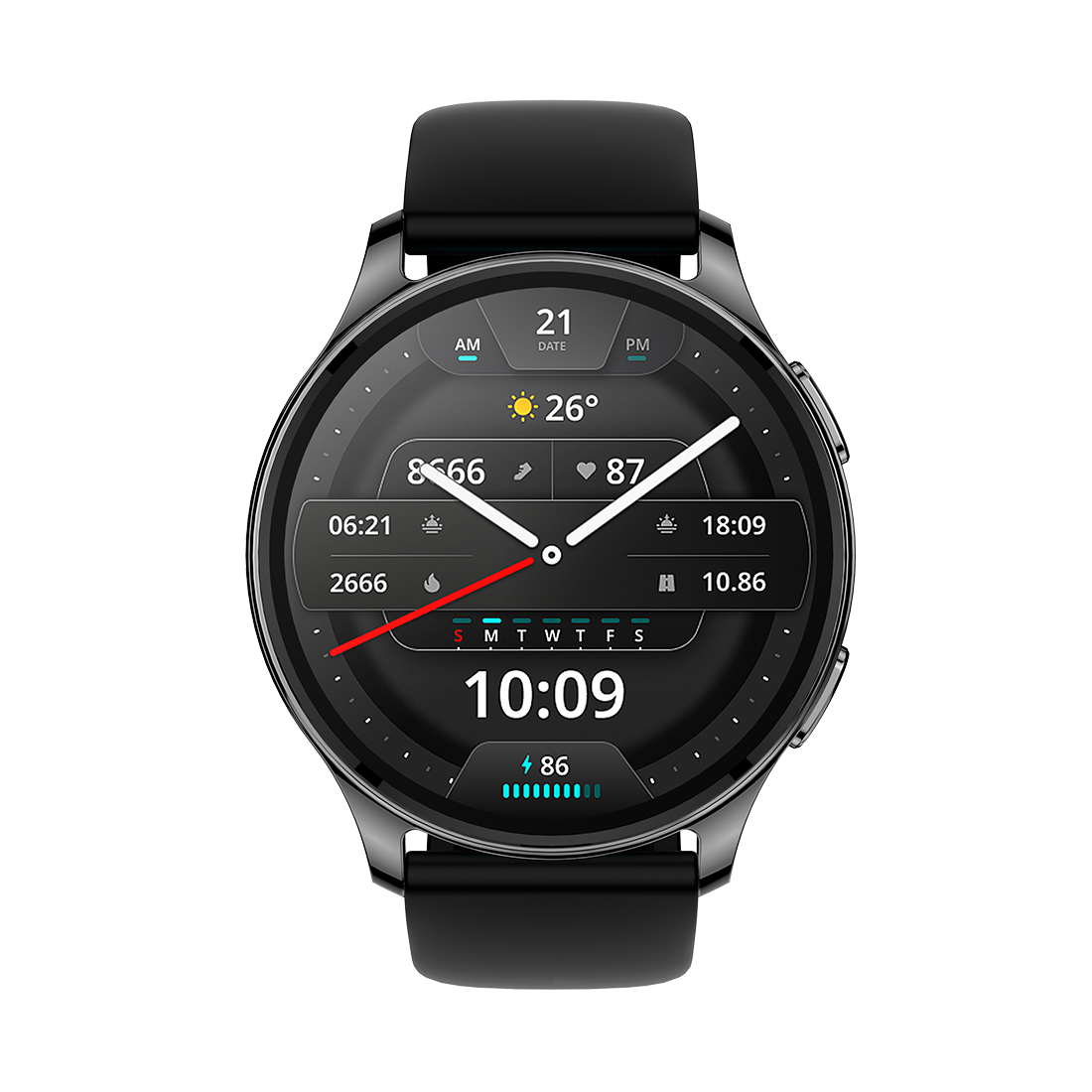Смарт-часы Amazfit Pop 3R A2319 Metallic Black – купить недорого с доставкой по Алматы и Казахстану