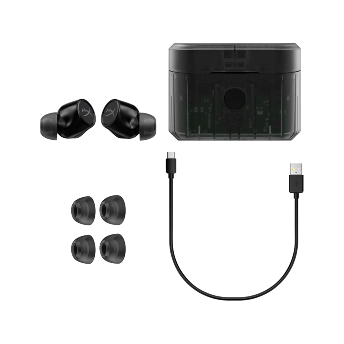 Наушники HyperX Cirro Buds Pro, Black – купить недорого с доставкой по Алматы и Казахстану