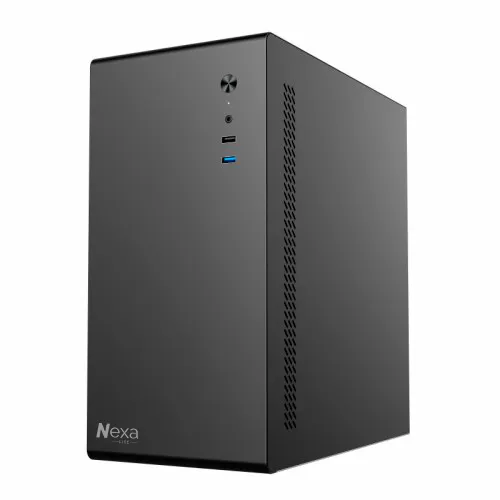 Компьютерный корпус Nexa Lite NL6519, Без БП, 1xUSB2.0, 1xUSB3.0, Black, mATX фото 4