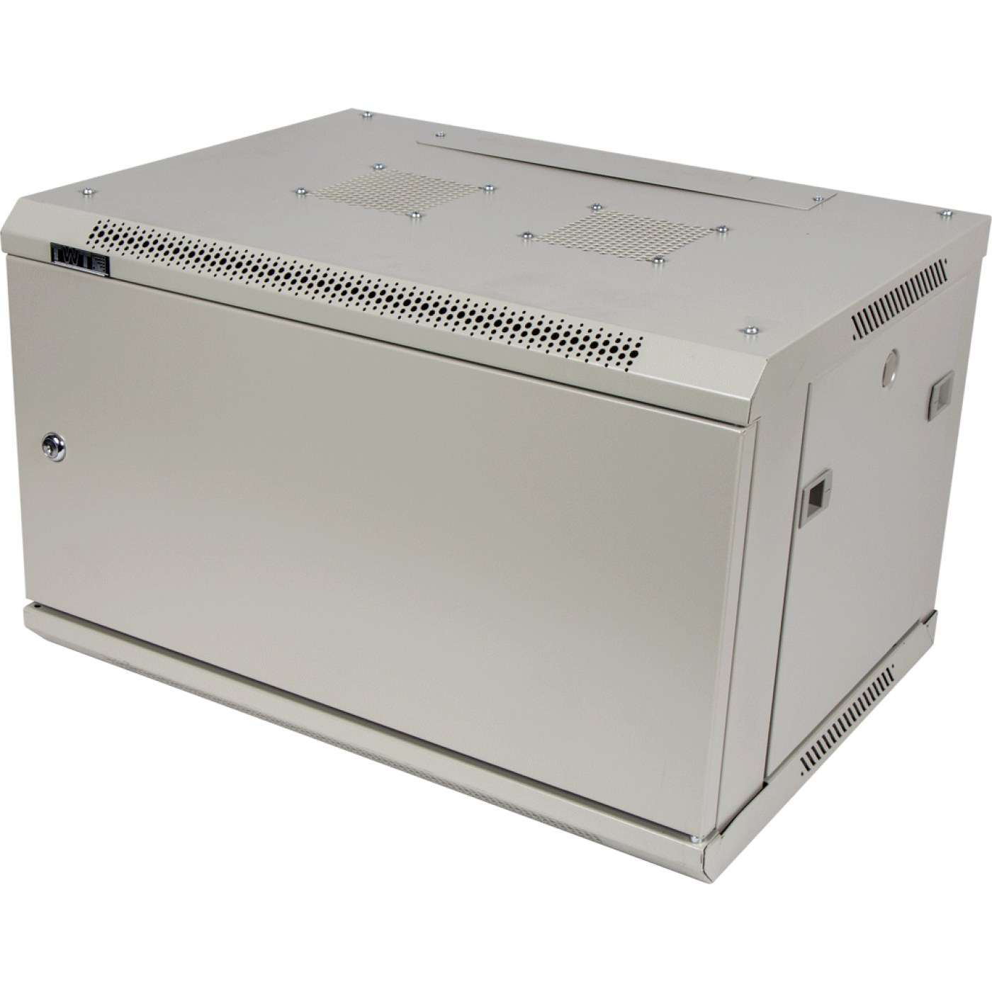 Шкаф серверный настенный Lanmaster Pro TWT-CBWPM-12U-6x8-GY 19 дюймов 12U 600x800 мм, металлическая дверь — купить в Казахстане | neom.kz