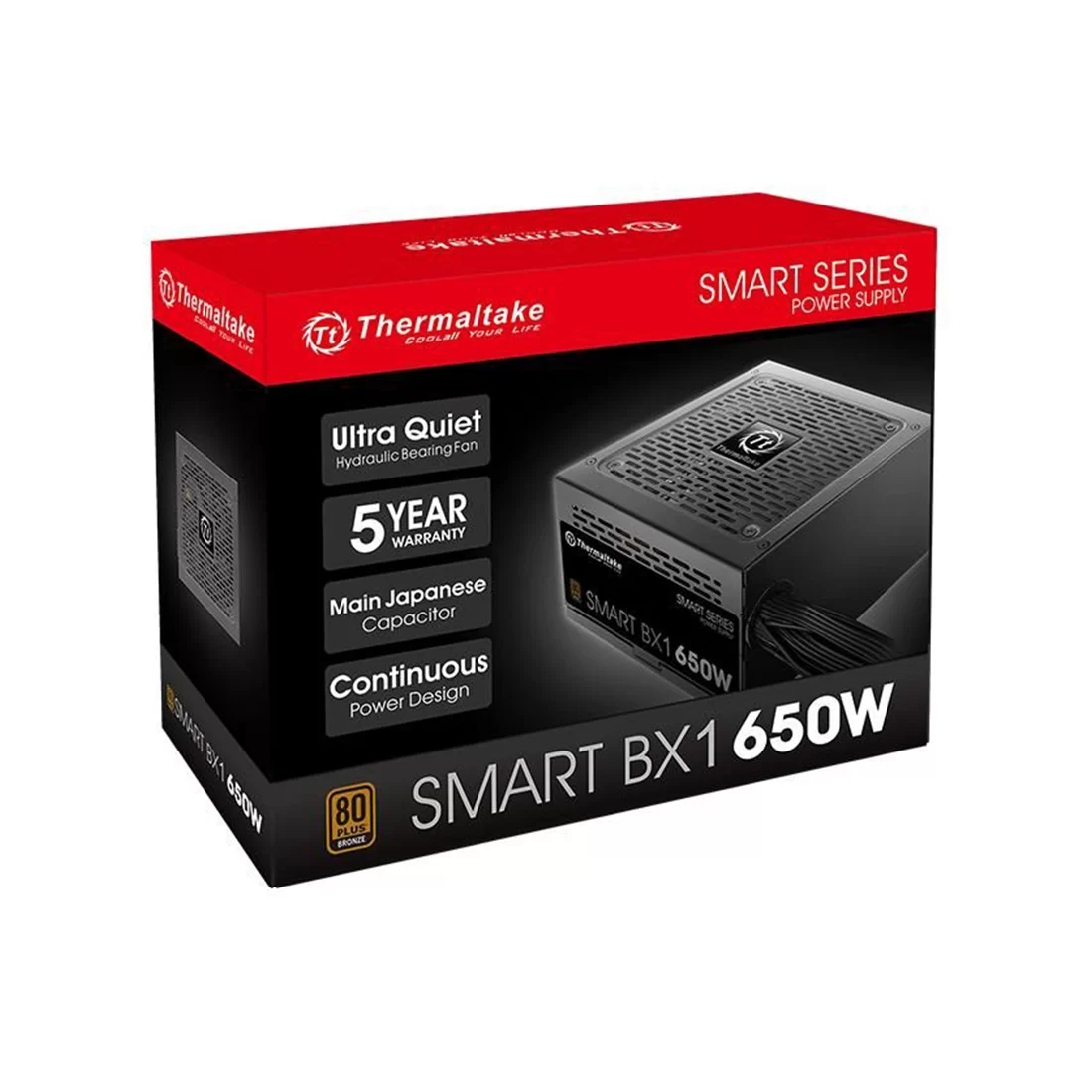 Блок питания Thermaltake Smart BX1 650W (Bronze) – купить недорого с доставкой по Алматы и Казахстану фото 3