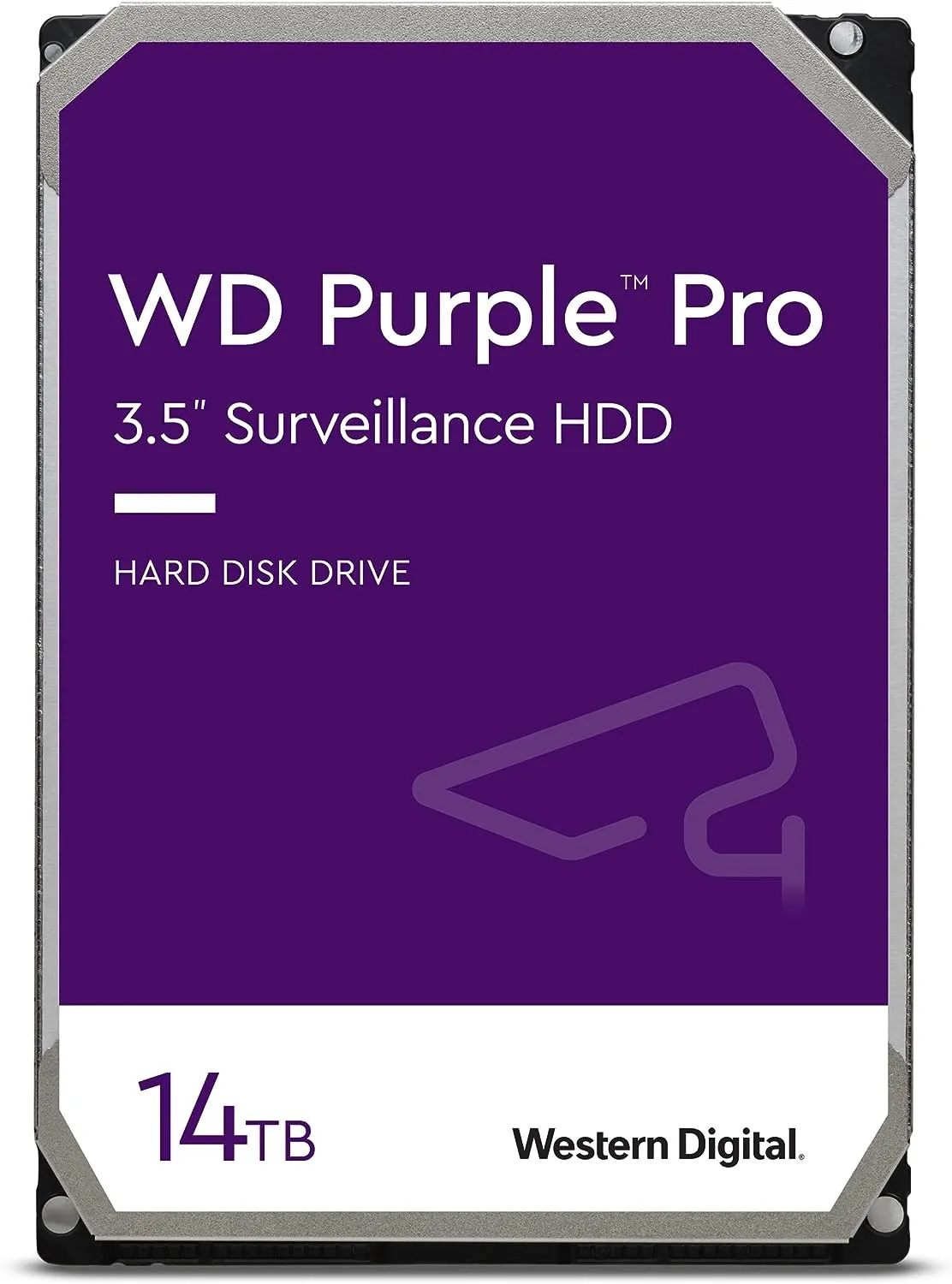 Жесткий диск для видеонаблюдения HDD 14Tb Western Digital Purple SATA 6Gb/s 512Mb 3,5" WD142PURP – купить недорого с доставкой по Алматы и Казахстану