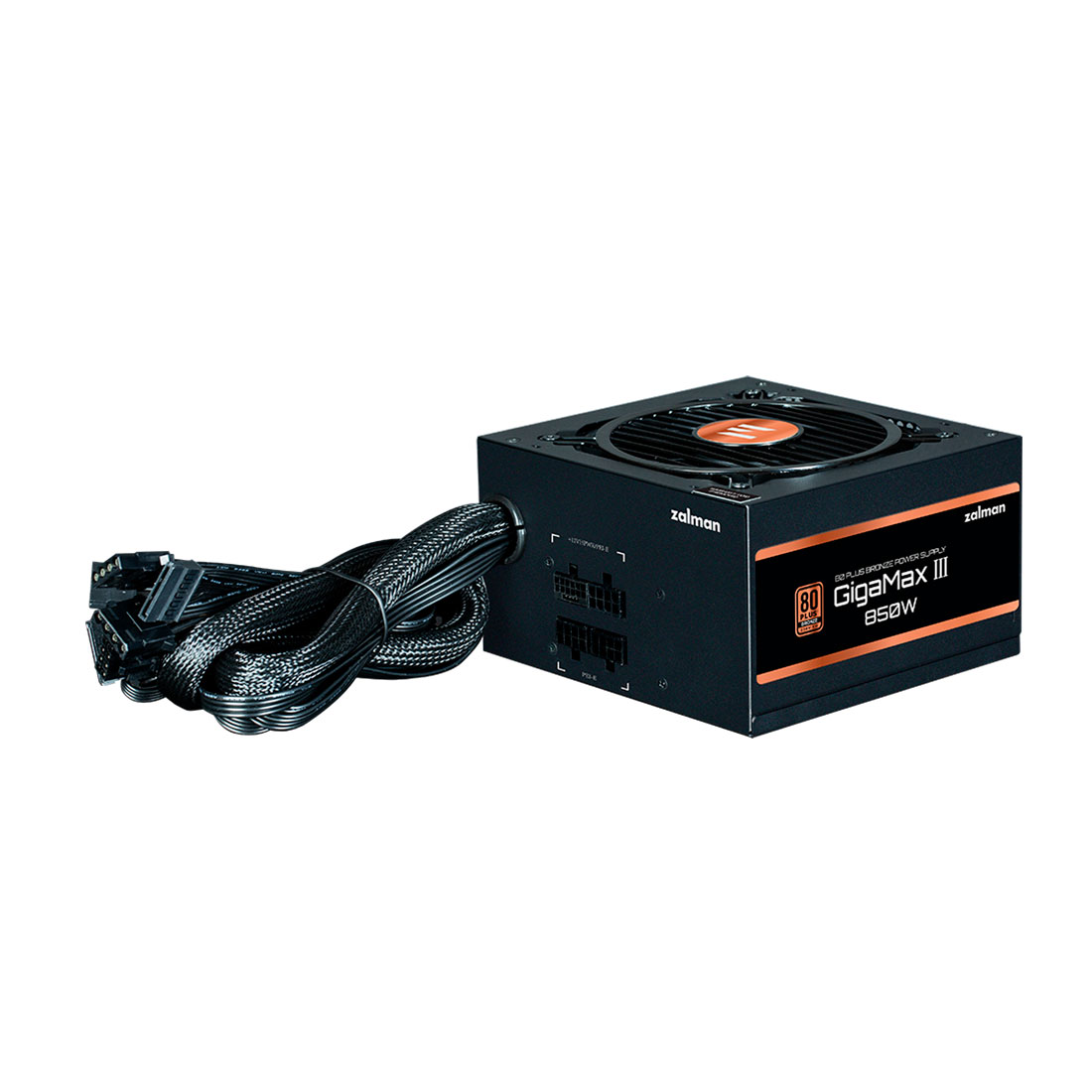 Блок питания Zalman GigaMax III 850W 80 PLUS Bronze (ZM850-GV3) – купить недорого с доставкой по Алматы и Казахстану