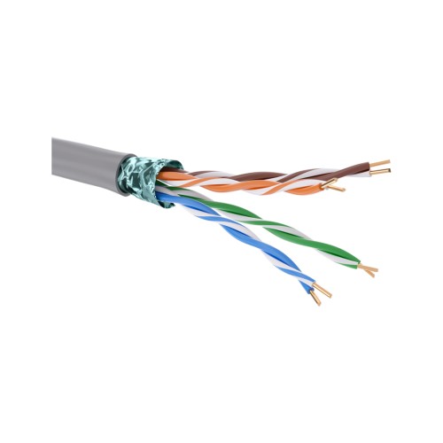 Кабель витая пара DKC RN5EFUK01GY, F/UTP кат.5e, LSZH, 305 м, серый — купить в Казахстане | neom.kz