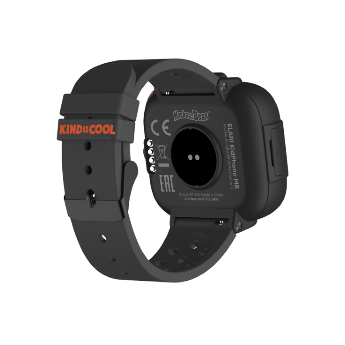 Смарт часы Elari KidPhone Masha and the Bear Black – купить недорого с доставкой по Алматы и Казахстану