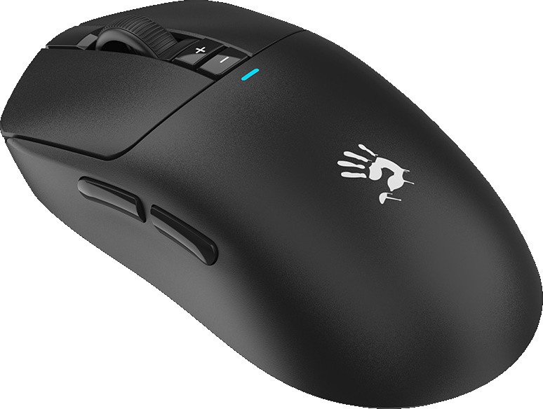 Мышь игровая беспроводная A4Tech Bloody R72 Ultra Duo, 7 кнопок, 20000 dpi, чёрная
