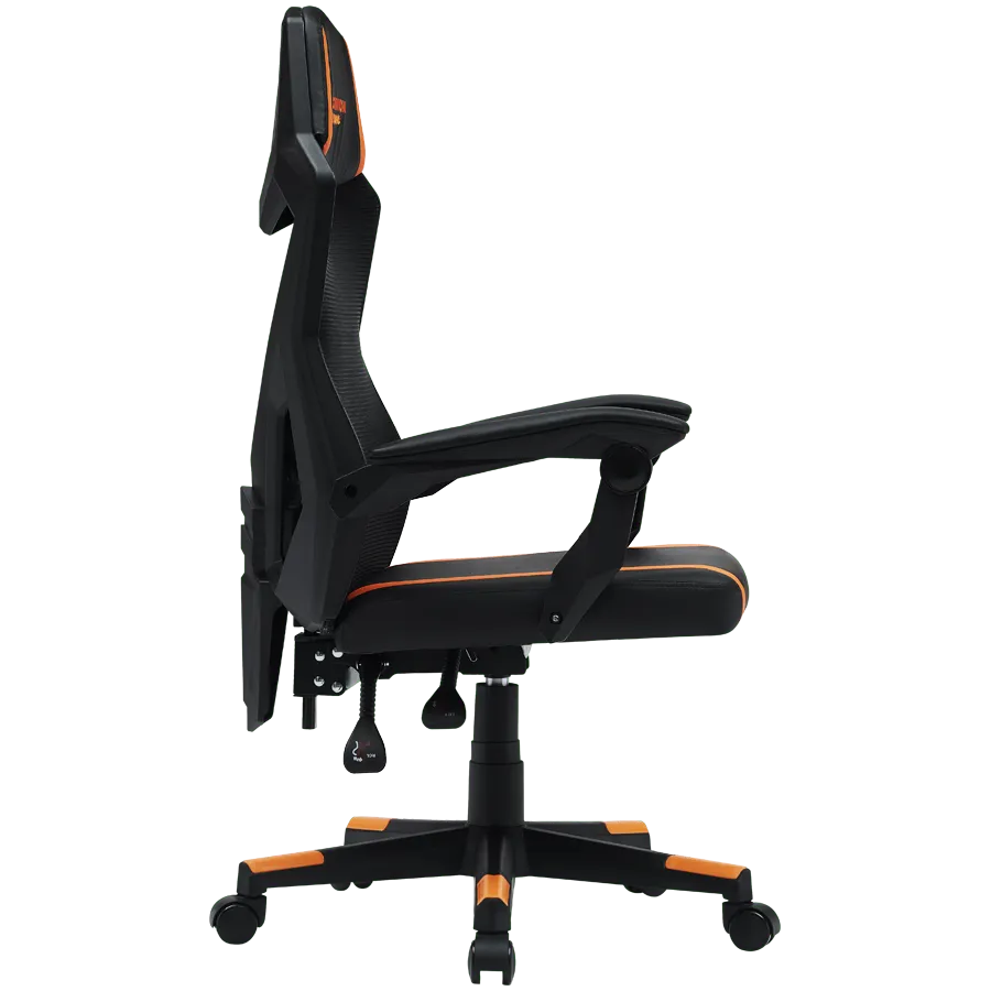 Игровое компьютерное кресло CANYON Flow Mesh, сетка, оранжевое (CNE-MCH01) – купить недорого с доставкой по Алматы и Казахстану фото 4