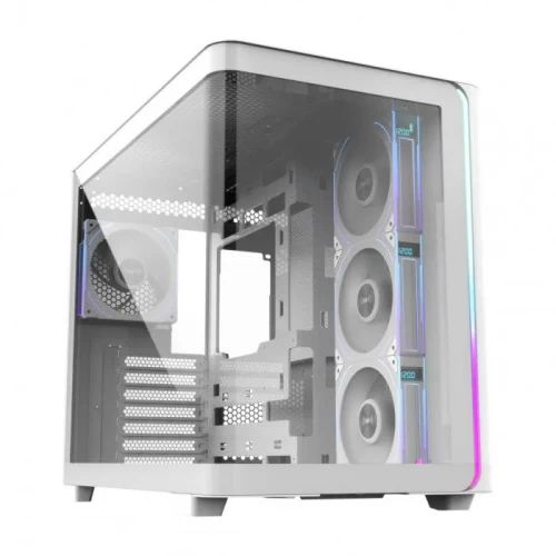 Корпус FSP M580-WP, Midi Tower, белый, без БП