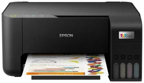 МФУ струйное цветное Epson L6260, A4, 35 стр/мин, дуплекс, Wi-Fi (C11CJ62404)
