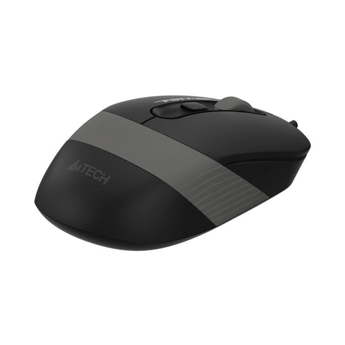 Мышь проводная A4Tech Fstyler FM10, 4 кнопки, 1600 dpi, серая