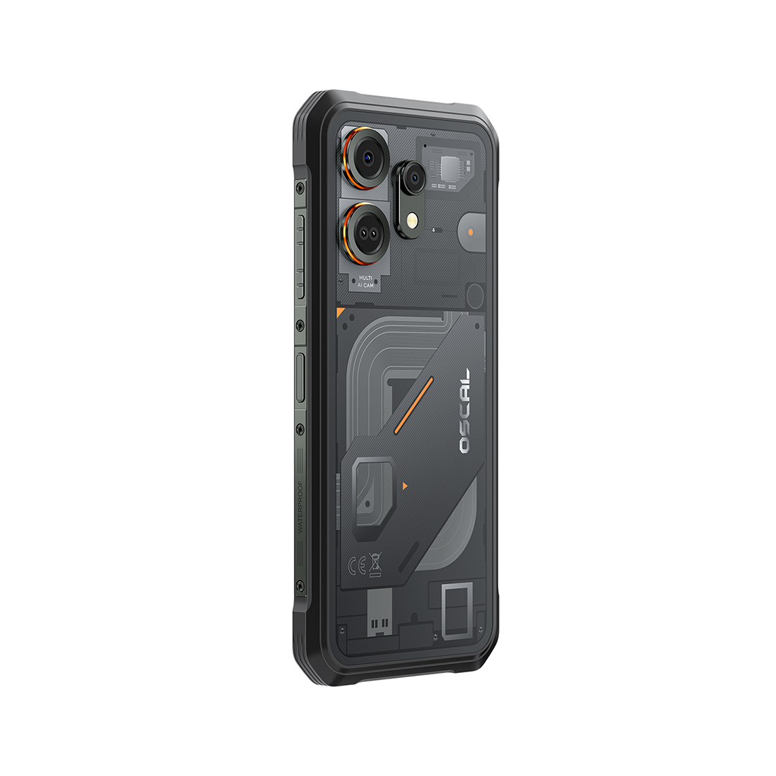 Смартфон OSCAL Marine 3 Rugged Phone 8GB RAM 256GB ROM Black – купить недорого с доставкой по Алматы и Казахстану