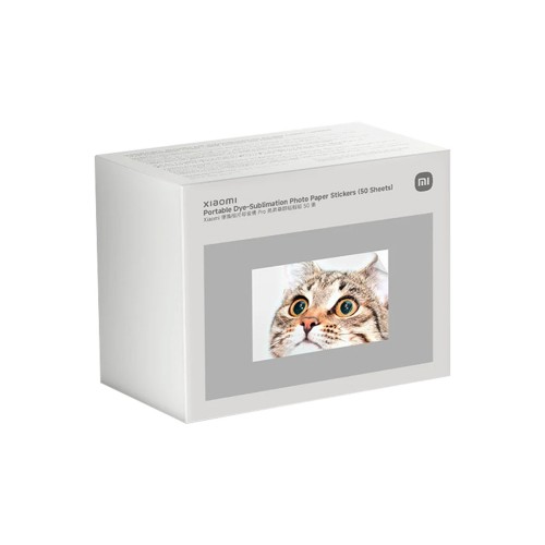 Фотобумага Xiaomi Portable Dye-Sublimation Photo Paper Stickers 50 Sheets — купить в Казахстане | neom.kz