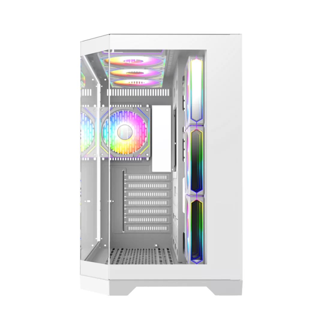 Компьютерный корпус Gamemax Hype-A WH White без Б/П фото 2
