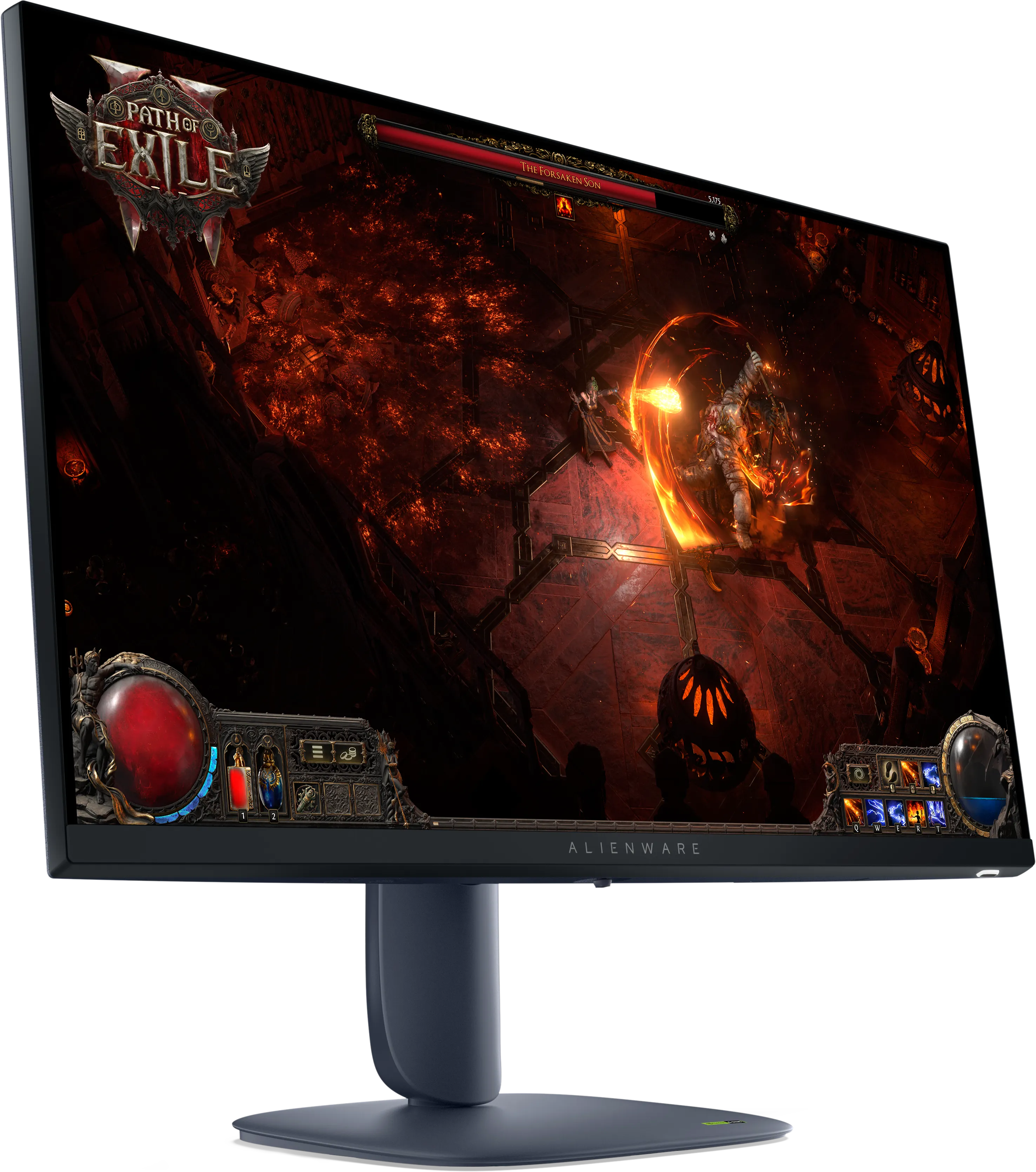 Монитор Dell Alienware AW2725DM 27" QHD 180Hz Fast IPS (210-BQWQ) – купить недорого с доставкой по Алматы и Казахстану фото 2