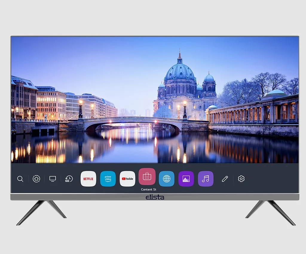 Телевизор 75" ELISTA LED SMART UltraHD WebOS A+ 3xHDMI 1xAV In 2xUSB RG45 WiFi B75UHD4EKC – купить недорого с доставкой по Алматы и Казахстану