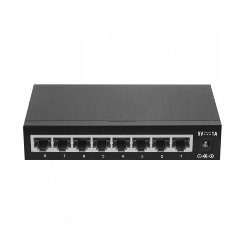 Коммутатор BDCOM S1508D, 8 портов 1 Гбит/с, неуправляемый — купить в Казахстане | neom.kz