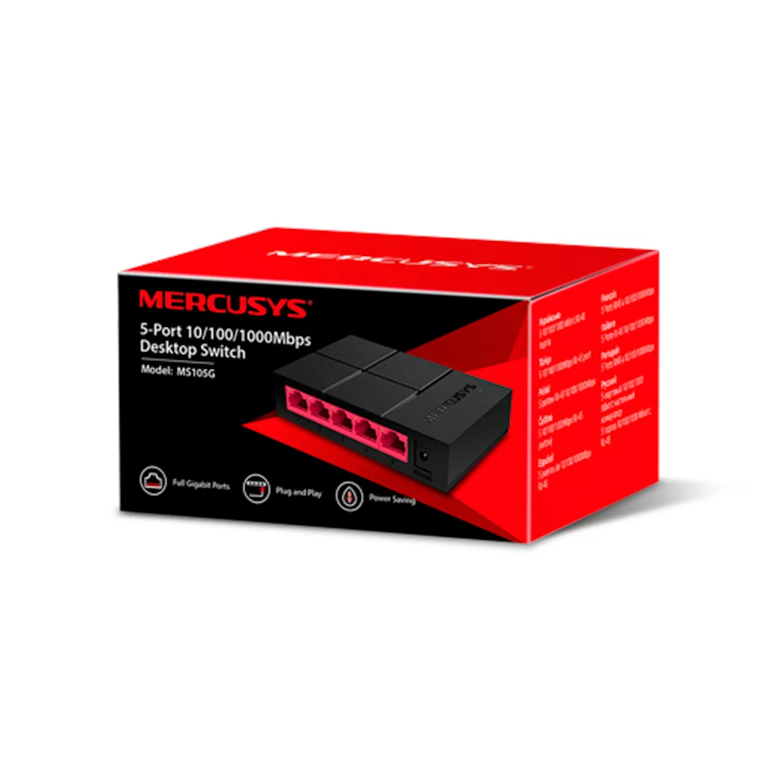Коммутатор Mercusys MS105G – купить недорого с доставкой по Алматы и Казахстану фото 3