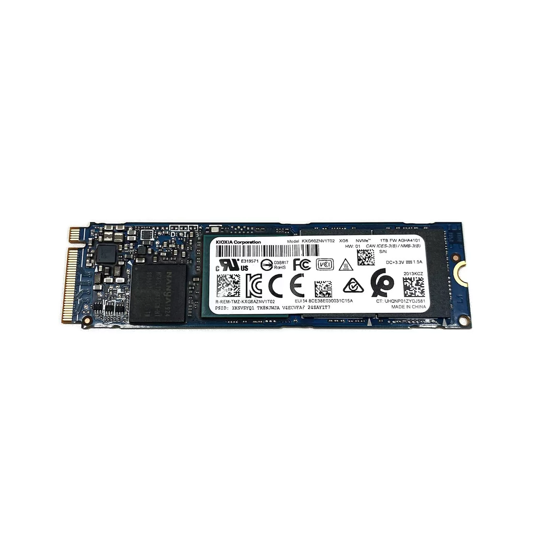 Твердотелый накопитель Kioxia XG6 1TB NVMe M.2 – купить недорого с доставкой по Алматы и Казахстану фото 2