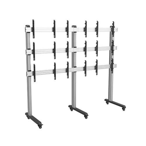 Стойка мобильная Brateck LVS02-946FW для видеостен – купить недорого с доставкой по Алматы и Казахстану