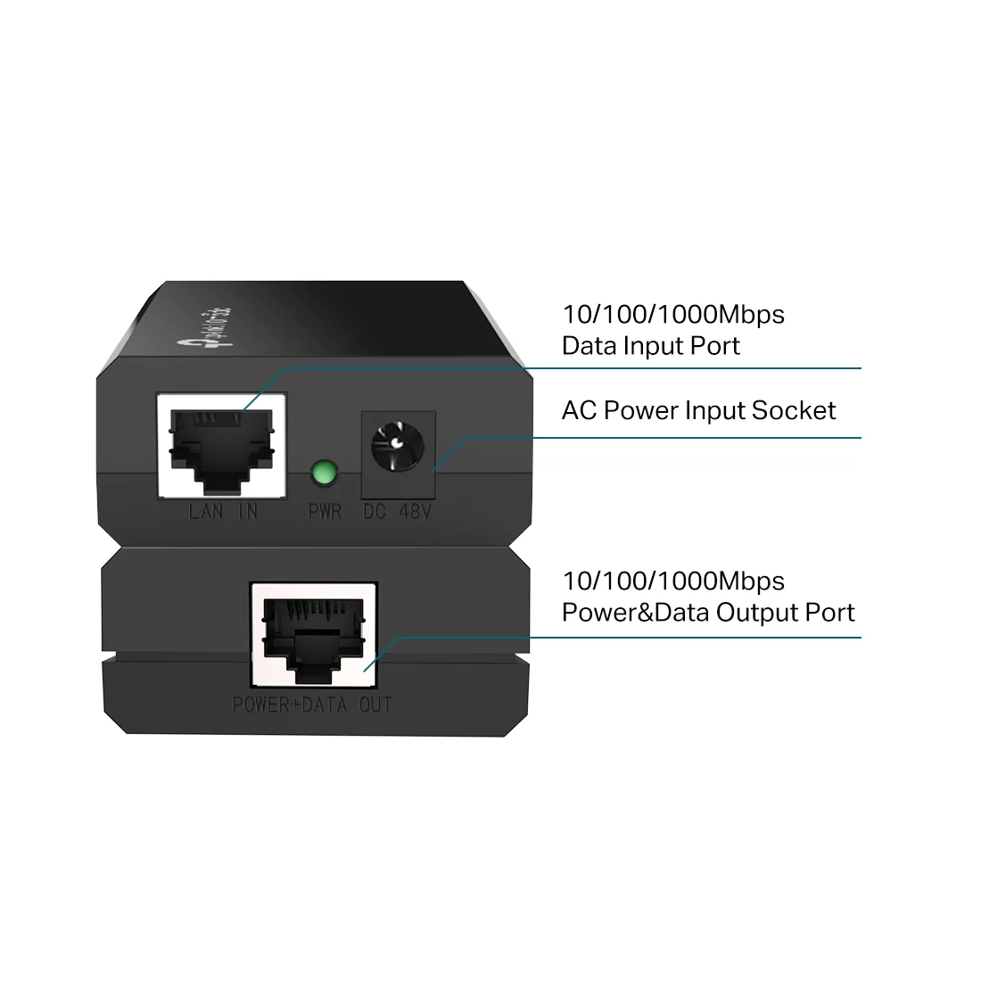 PoE-инжектор TP-Link POE150S – купить недорого с доставкой по Алматы и Казахстану