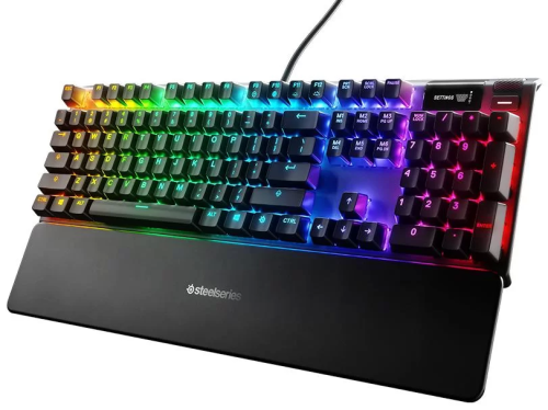 Клавиатура SteelSeries Apex 7, Black, USB – купить недорого с доставкой по Алматы и Казахстану