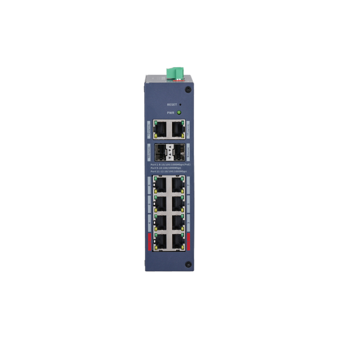 Коммутатор Dahua DH-CHS4212-8GT-110, 8 портов 1 Гбит/с, 2×SFP, PoE++, управляемый L2 – купить недорого с доставкой по Алматы и Казахстану